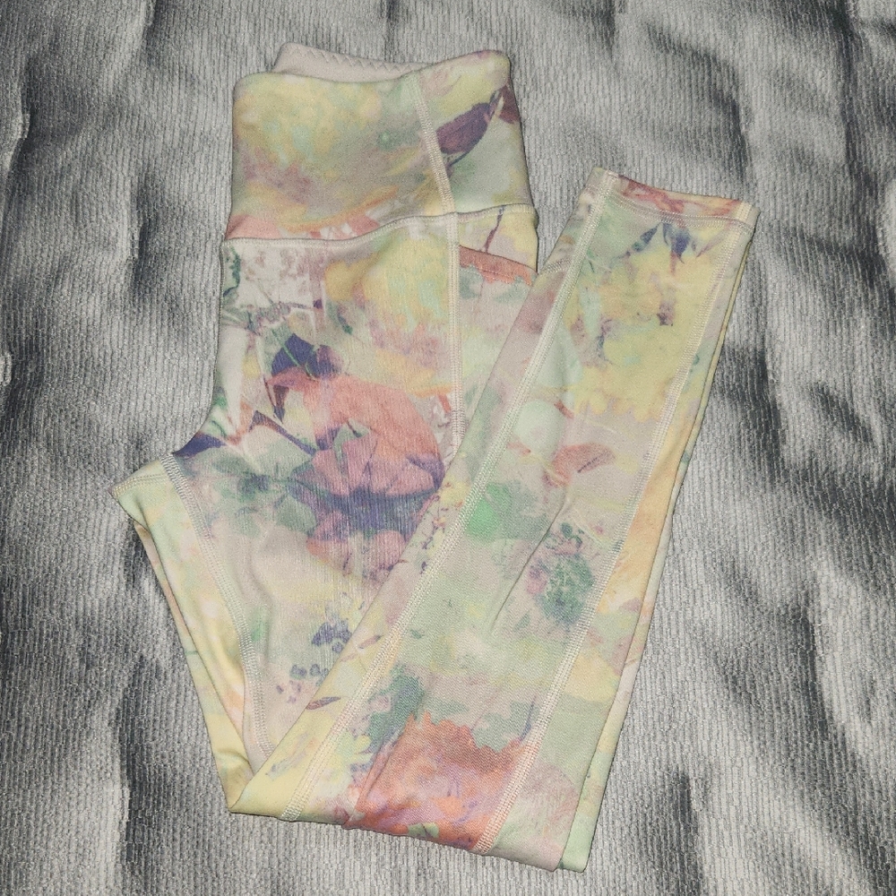 Victoria's Secret Pastel Floral Leggings